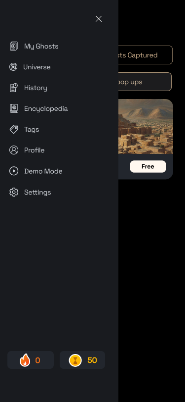 Dig through the menu