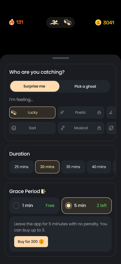 Mood-based Ghost discovery — I'm feeling...