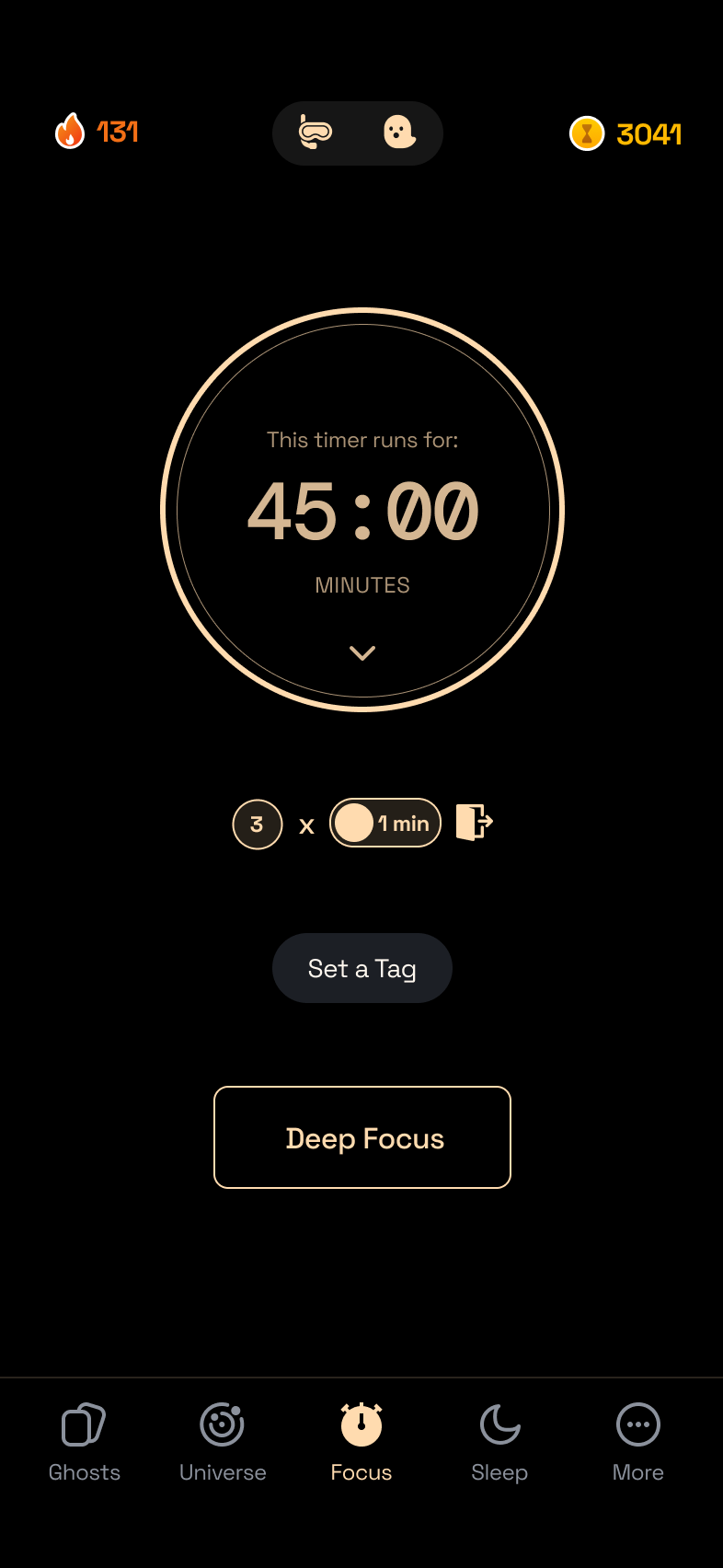 Timer front and centre